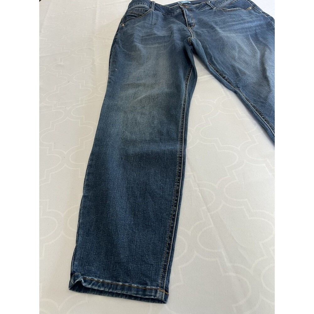 Draper James RSVP Women’s Stretch Skinny Denim MEDIUM Blue Jeans 18W - Picture 2 of 8